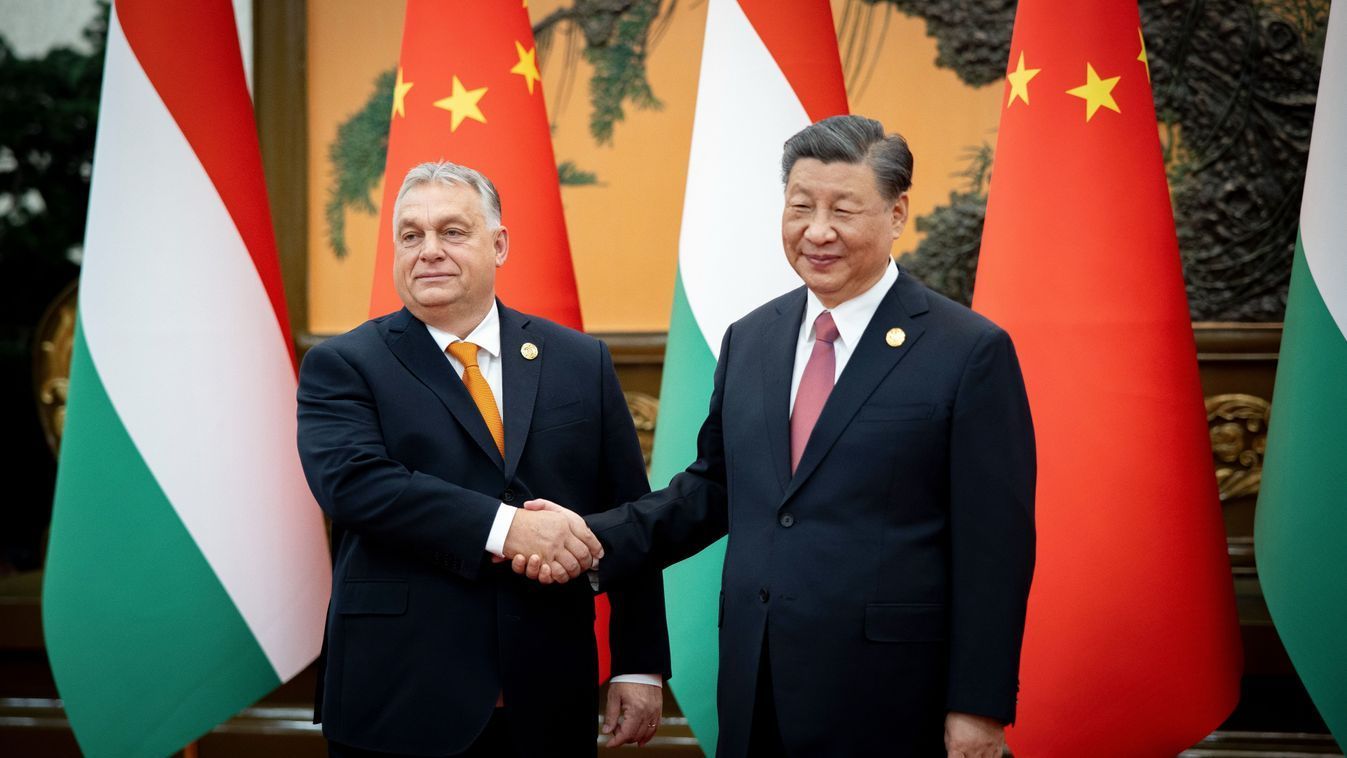 Kínai kapcsolat: Orbán és Hszi Budapesten