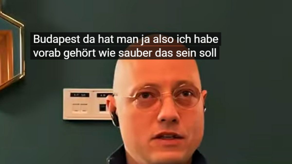 Budapestről áradozik a német podcast sztár