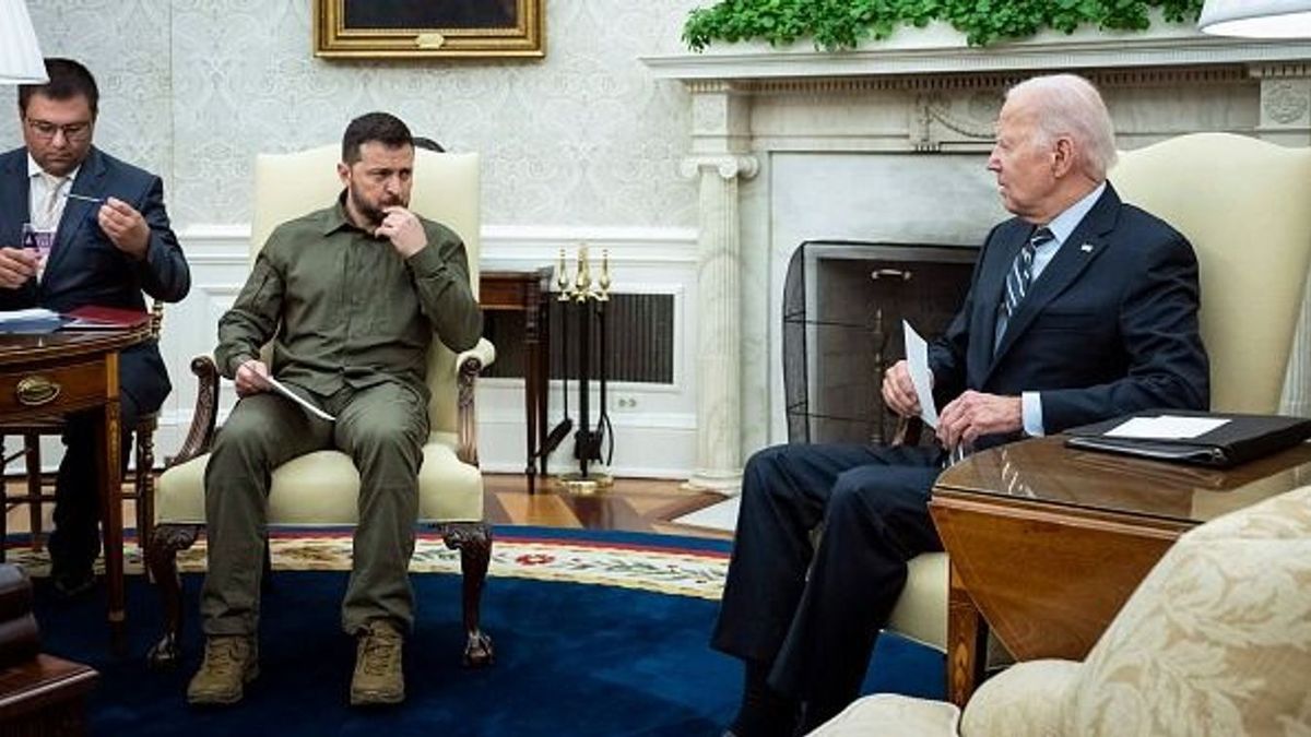 Németország és Amerika elhallgattatta Zelenszkijt