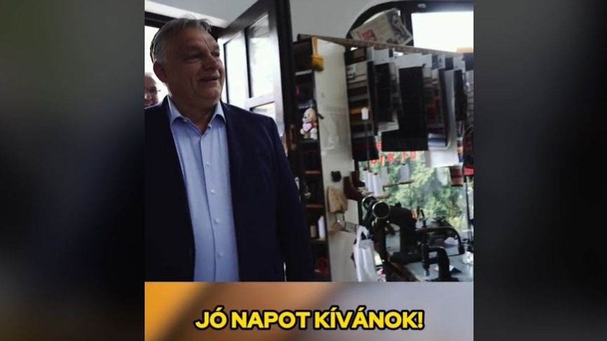 Alaposan meglepődtek, amikor Orbán Viktor belépett a műhelyükbe (VIDEÓ)