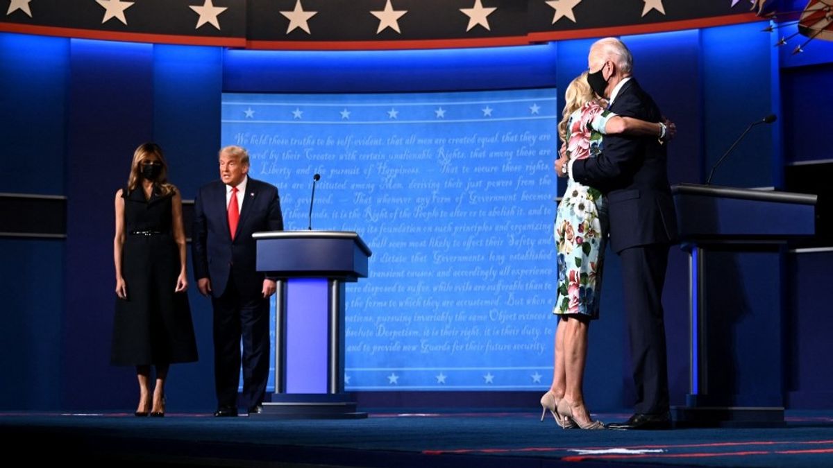 Hamarosan sor kerül Biden és Trump első televíziós összecsapására