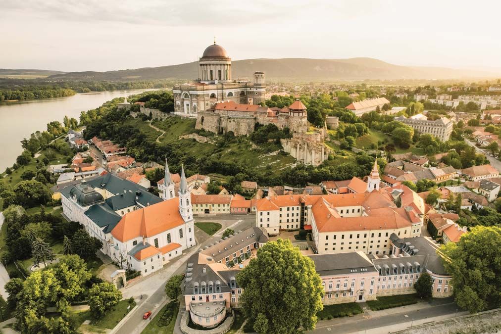 Esztergom,,Hungary,-the,Basilica,Of,Our,Lady,In,Esztergom,By