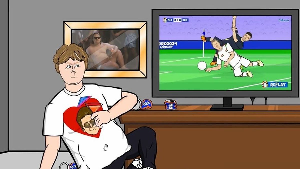 Ironikus videó látott napvilágot, amelyen a skótok egy meg nem adott büntetőt reklamálnak