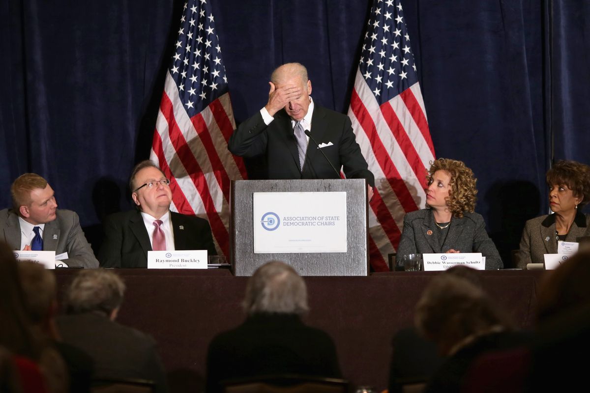 Vice President Biden Addresses The Democratic National Committee Winter Meeting