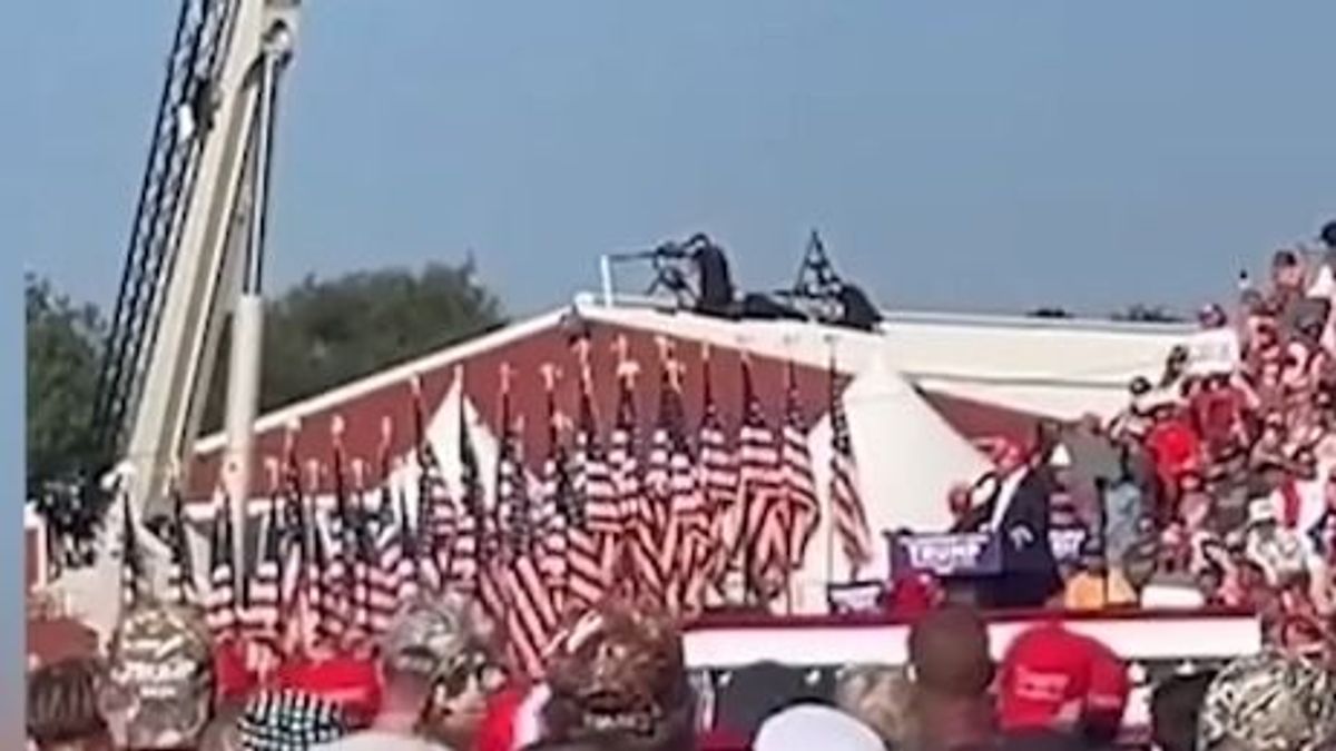Így lőtték le a merénylőt, aki meg akarta ölni Trumpot (VIDEÓ)