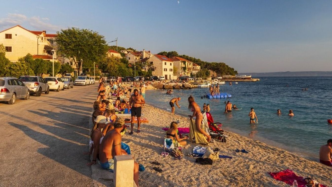 CROATIA, SUMARTIN BEACH ON BRAC ISLAND