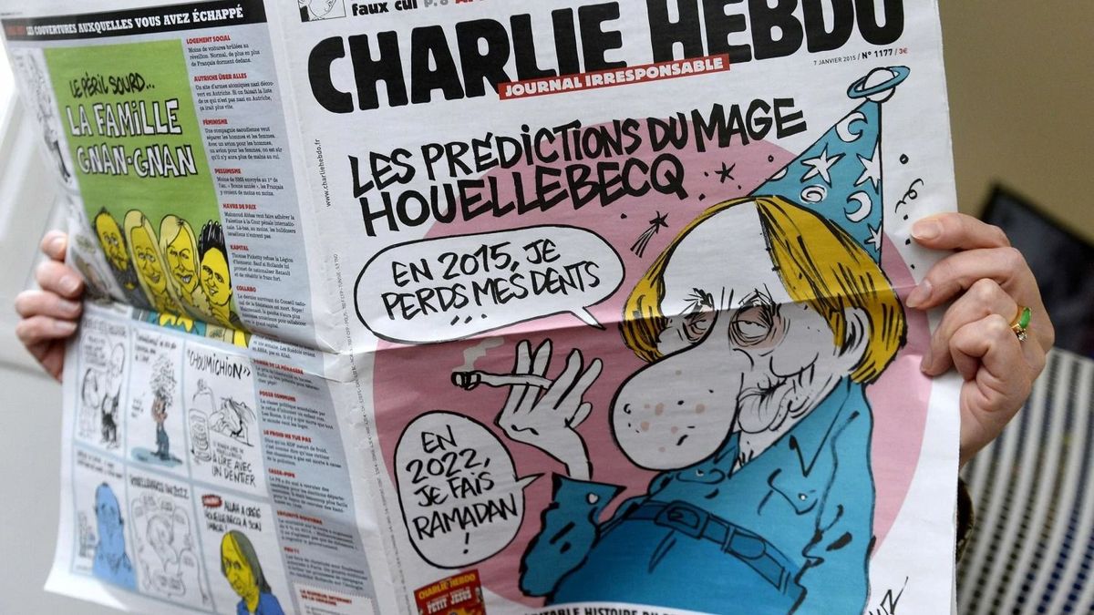 Durva karikatúrát közölt a Charlie Hebdo a Trump elleni merénylet után