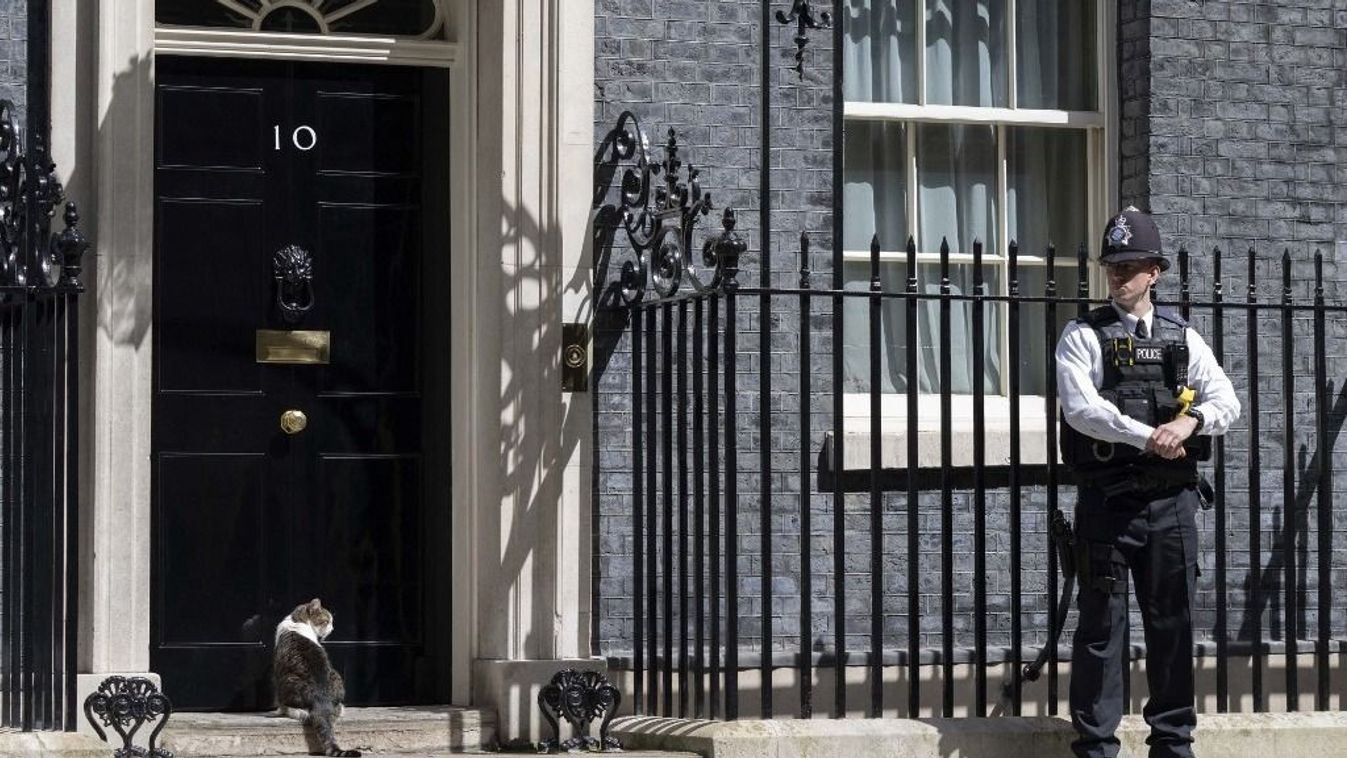 Rishi Sunak departs Downing Street for PMQs in London