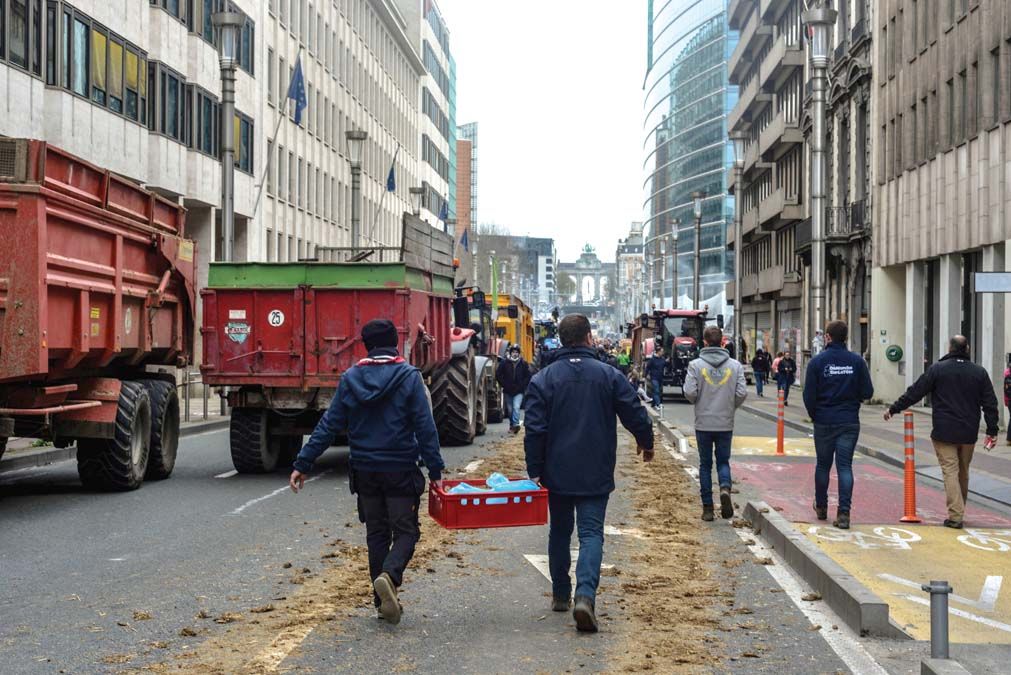 BELGIUM - SOI - FARMERS PROTEST