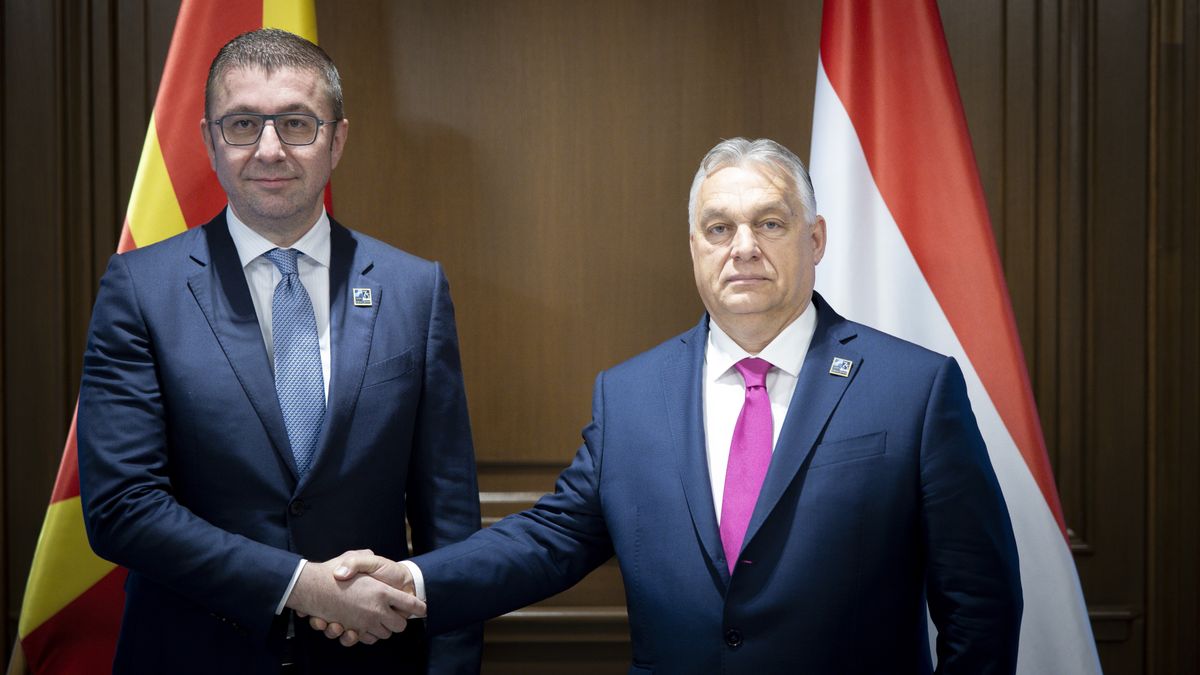 Orbán Viktor Észak-Macedónia miniszterelnökével tárgyalt