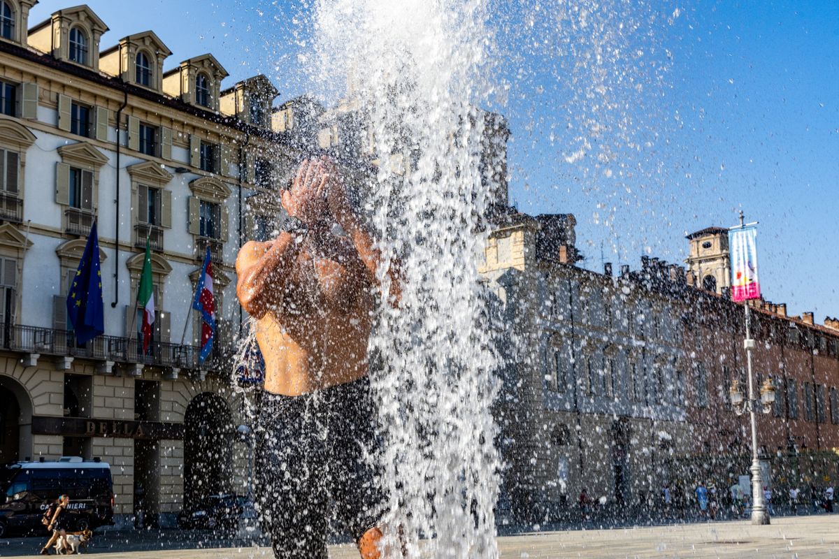 Nero Heatwave In Italy