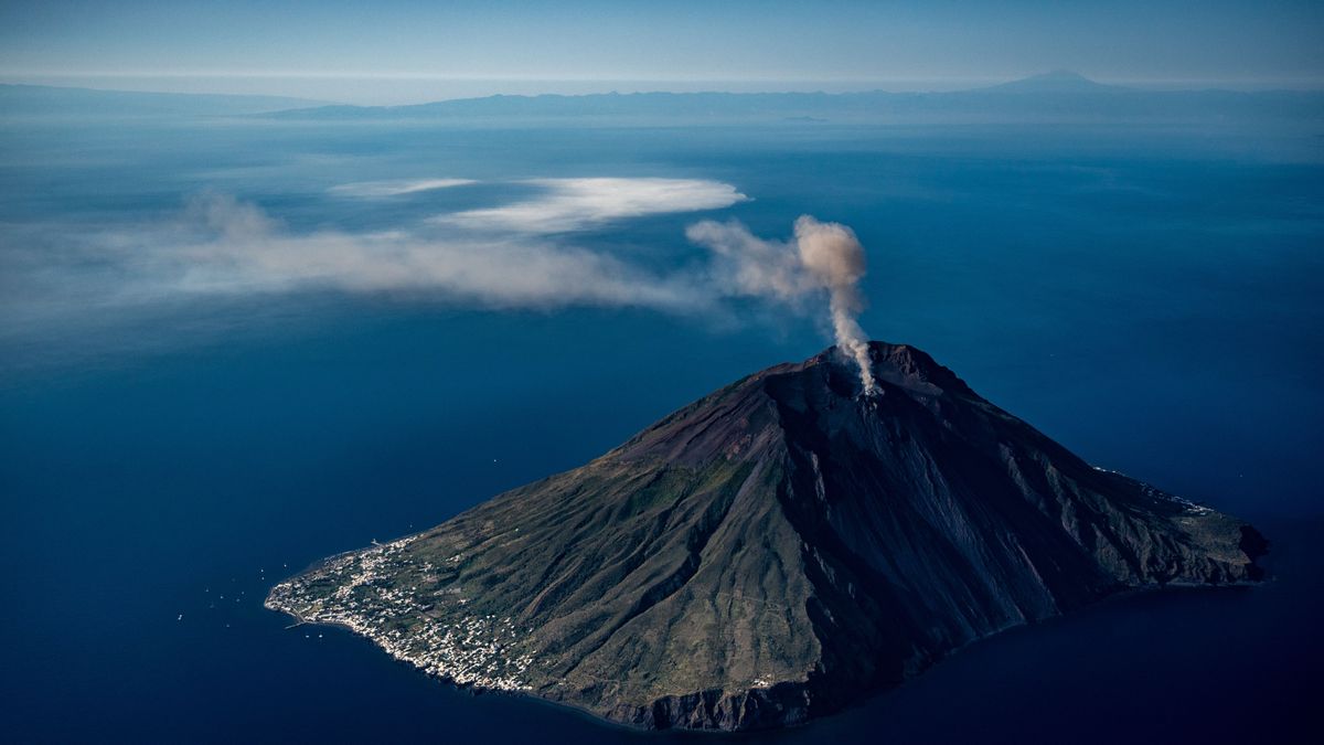 Kitört a Stromboli vulkán (VIDEÓ)