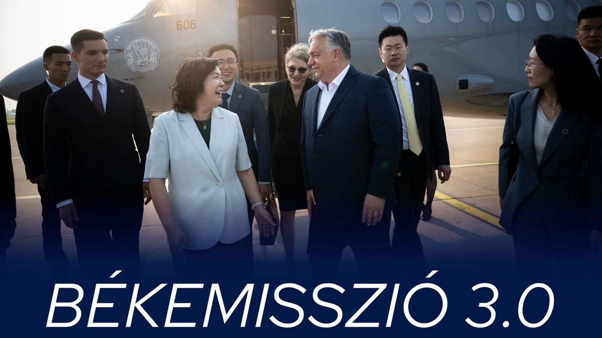 Orbán Viktor Moszkva után rögtön Pekingbe utazott, egyből találkozott is Hszi Csin-pinggel