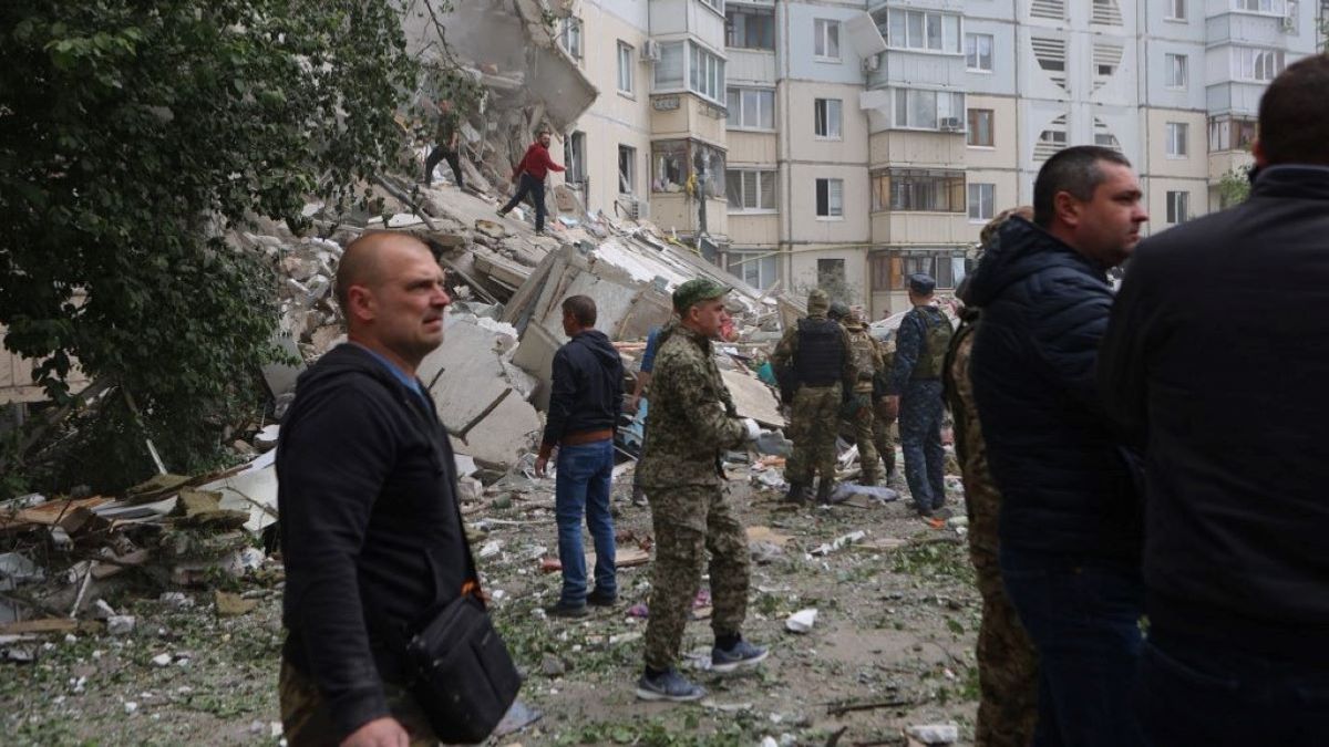 Az ukrán hadsereg újra megtámadta a Belgorod környékét