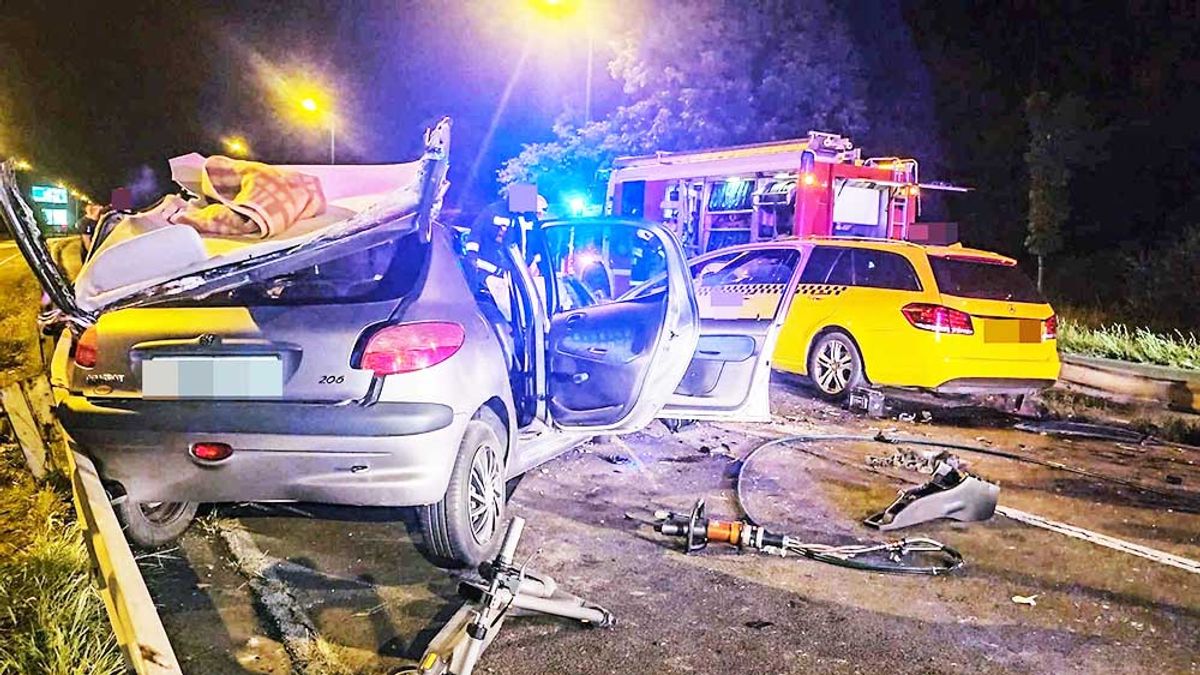 Videón a horrorisztikus budapesti autóbaleset – a látványnál csak a vétkes sofőr kifogása a sokkolóbb