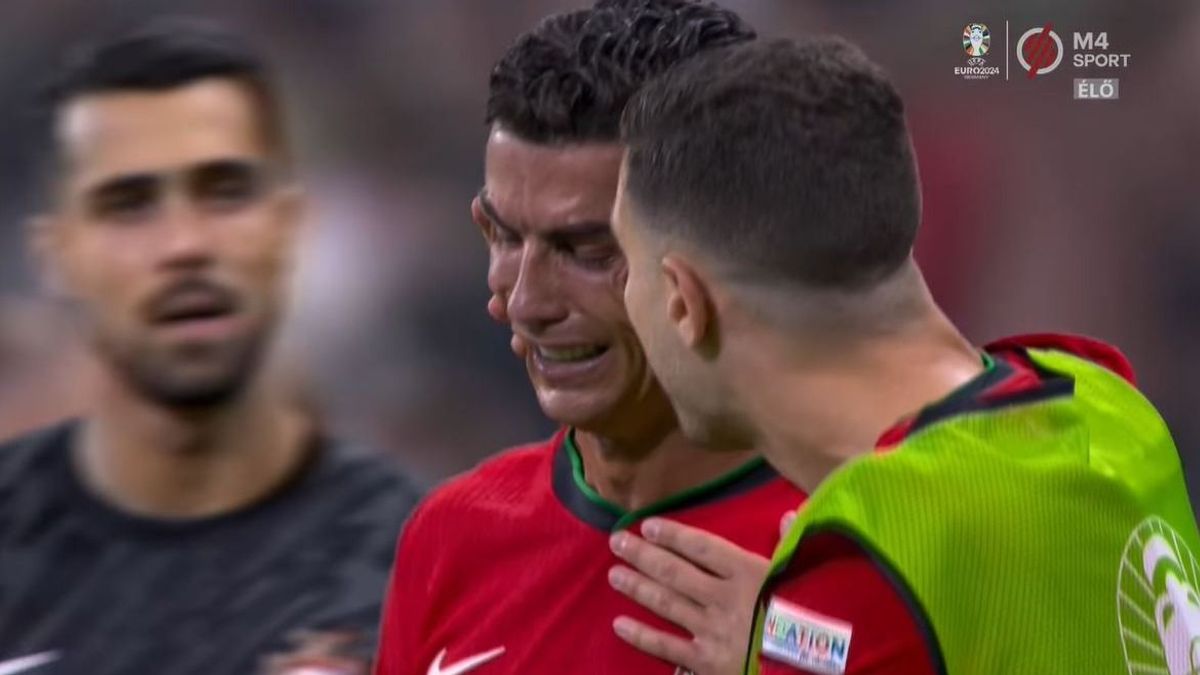 Meccs közben sírta el magát Cristiano Ronaldo – mutatjuk, miért (VIDEÓ)