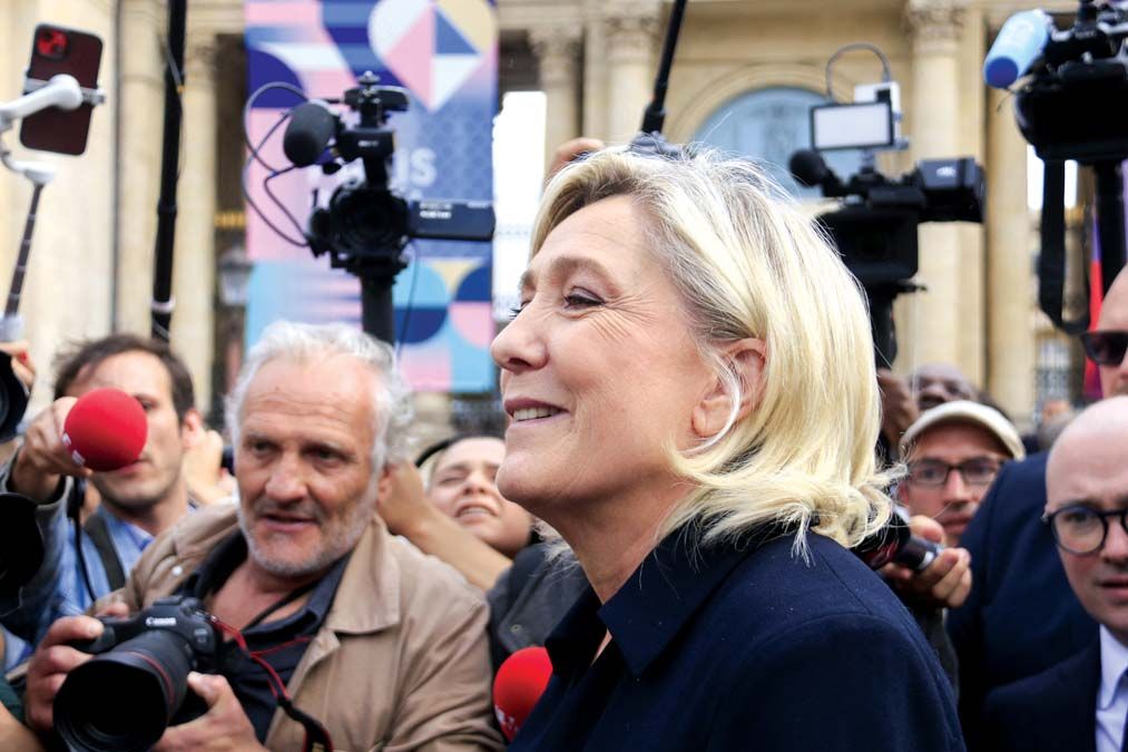 FRANCE - POLITICS - NATIONAL ASSEMBLY - WELKOMING DAY FOR RN