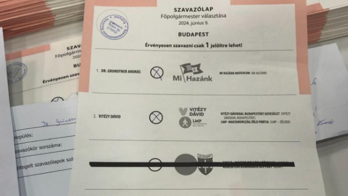 Ez egy érvényesként elszámolt szavazat Zuglóból