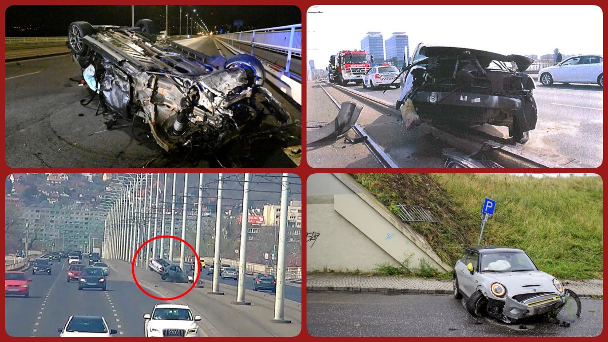 Az elátkozott Árpád híd – az itt történt baleseteknek se szeri, se száma