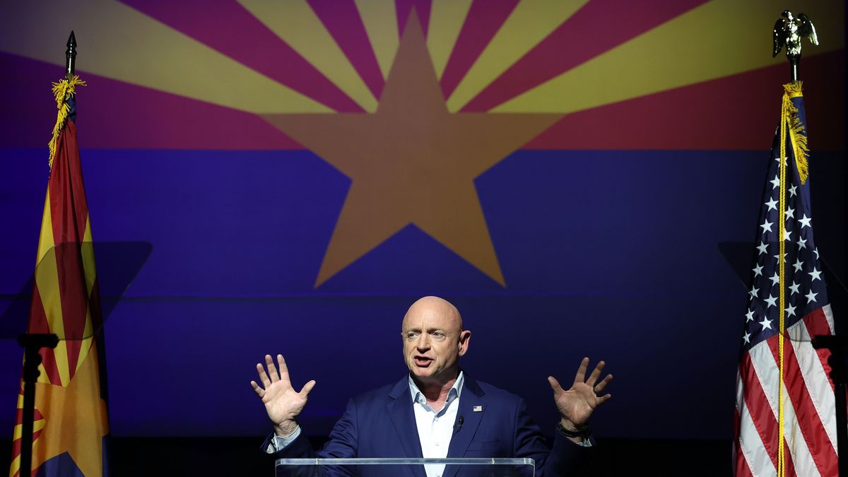 Democratic Senate Candidate Mark Kelly Holds Election Night Event In Tucson