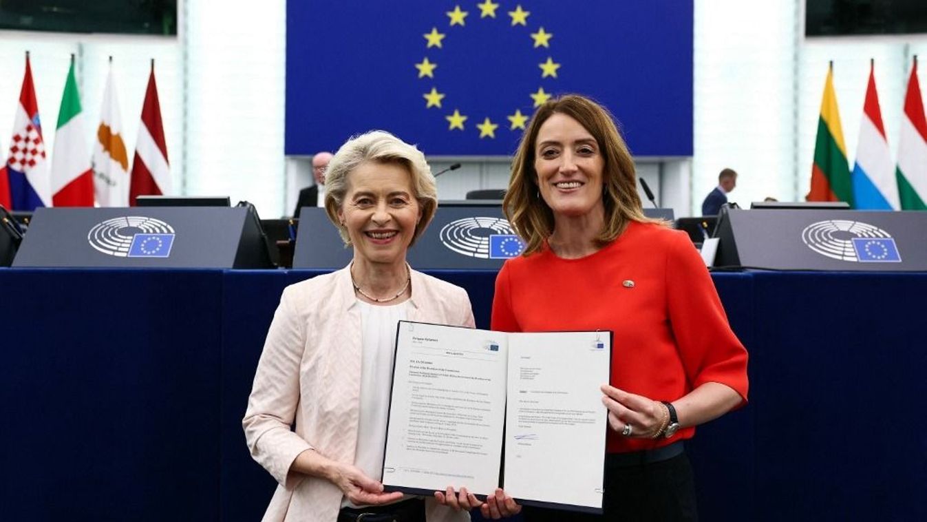 Ursula von Der Leyen; Roberta Metsola