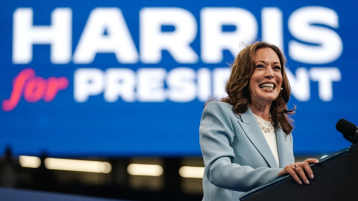 Trump ellen uszít Kamala Harris