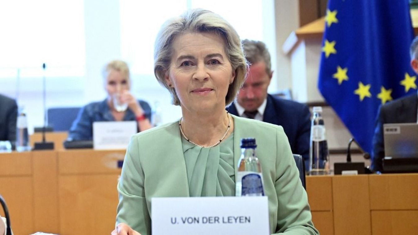 EU Commission President Leyen - President of the European Parliament Metsola