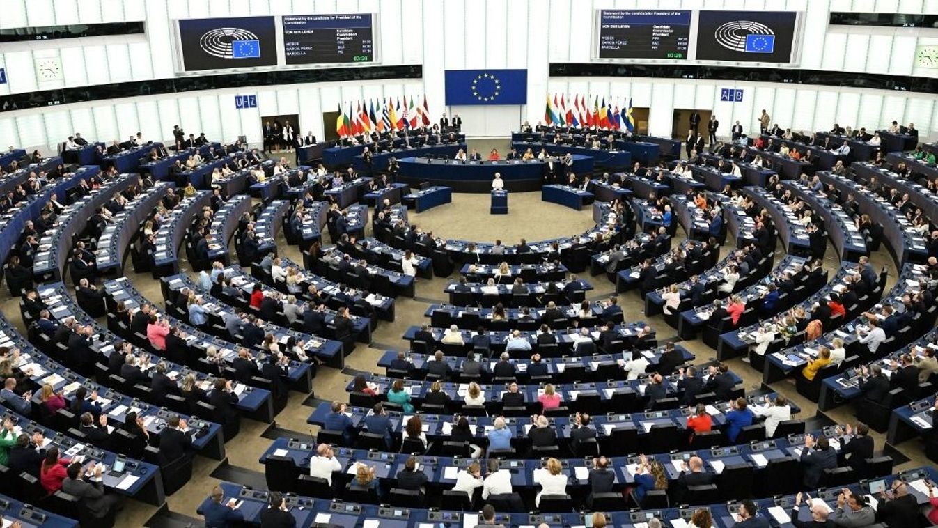 EU Commission president nominee Ursula von der Leyen; Európai Parlament