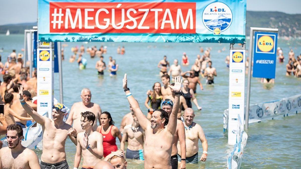 Szombaton biztosan nem lesz Balaton-átúszás – megvan az új időpont!