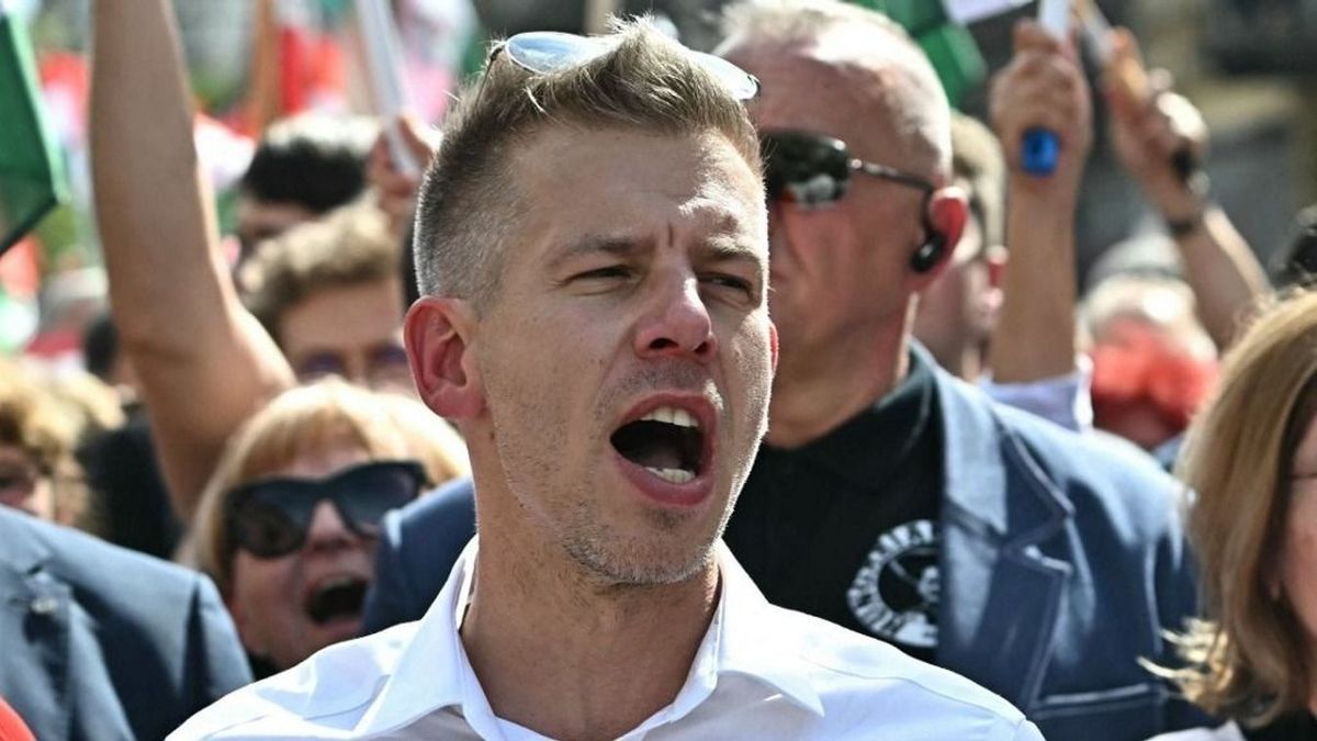 Imázslátogatás Kijevben: Magyar Péter beindult