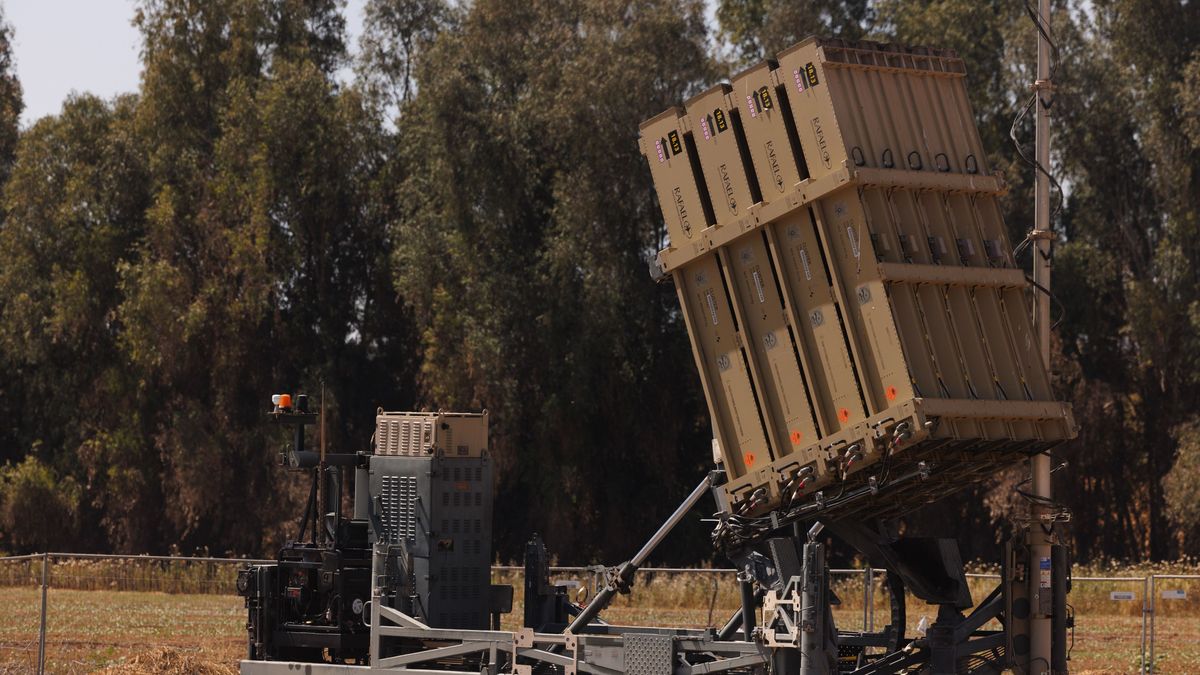 Iron Dome Battery Site in Southern Israel