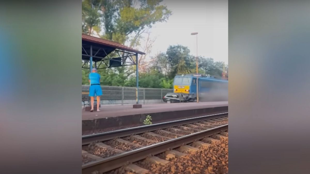 Döbbenetes felvétel került elő a brutális ceglédi vonatbalesetről (VIDEÓ)