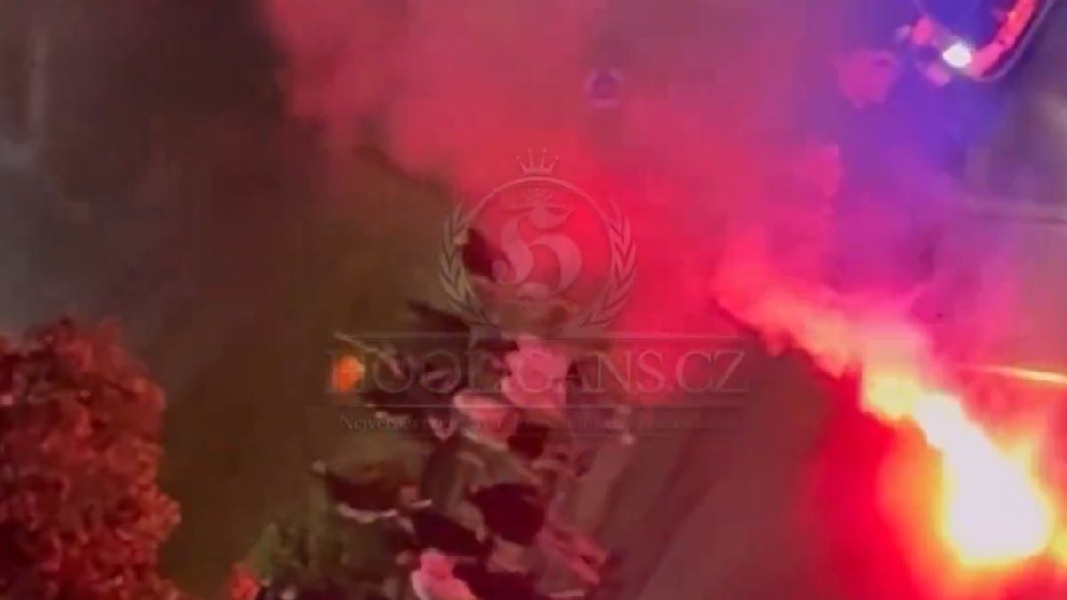 Alig érkeztek meg, a bosnyák ultrák egyből rátámadtak a Ferencváros szurkolóira (VIDEÓ)