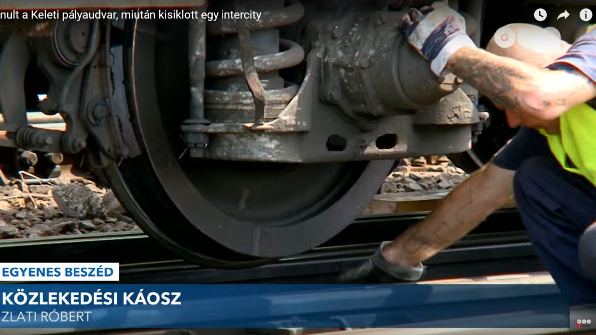 Szakszervezeti vezető: Ezermilliárdok hiányoznak a magyar államvasutakból