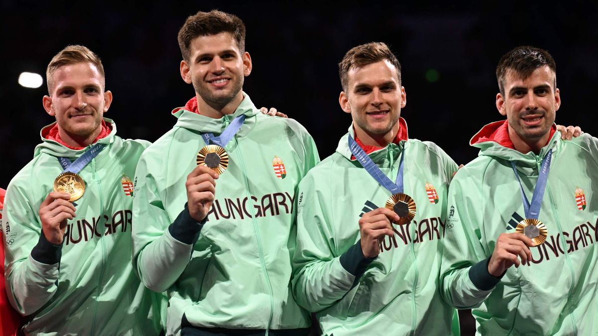 A végsőkig kiélezett küzdelemben, döntő tussal: olimpiai bajnok a magyar párbajtőrcsapat!