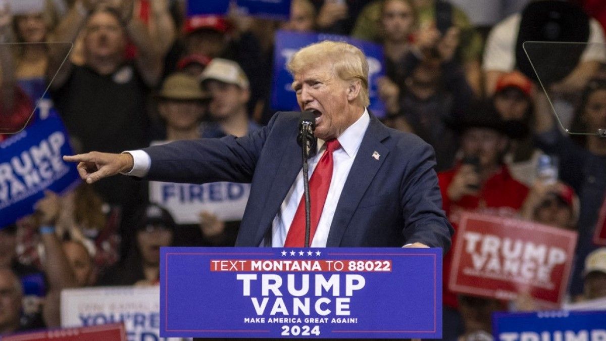 Orbán Viktort idézte Donald Trump kampánykörútján