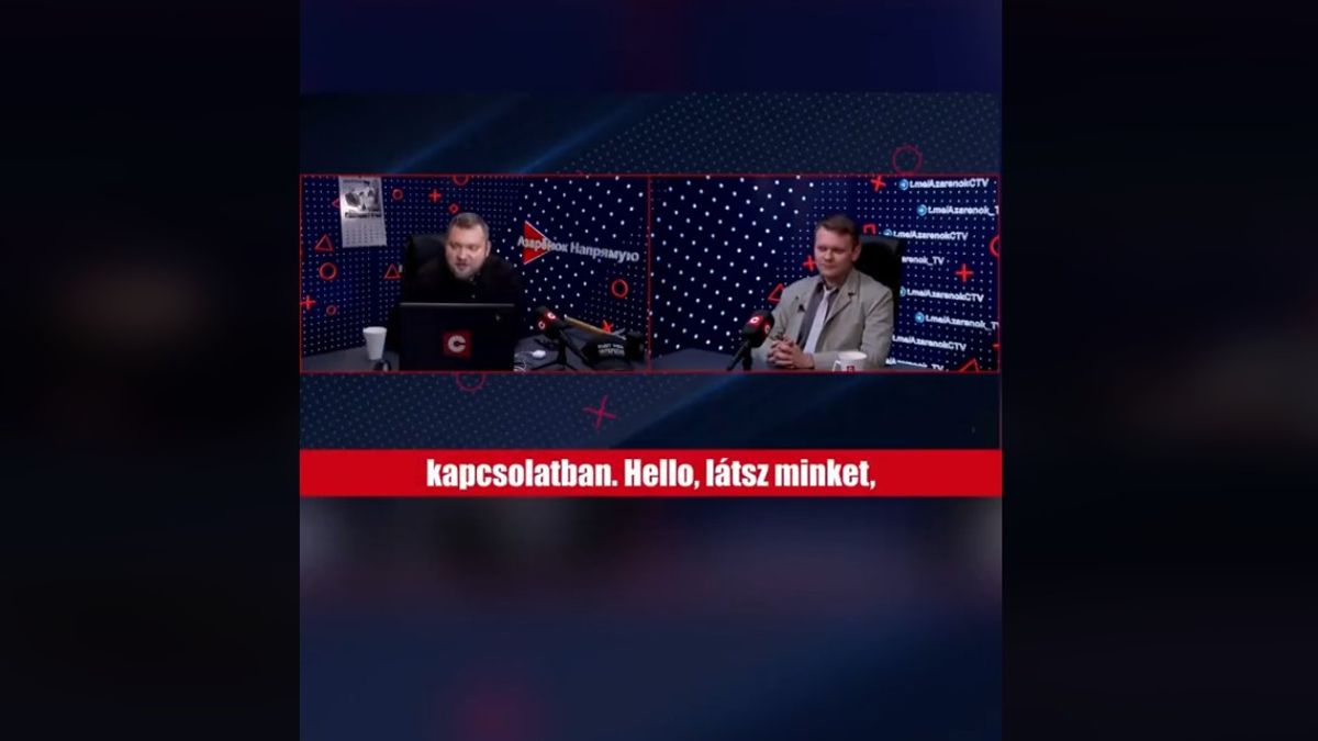 Ezt mondta a belorusz tévében oroszul nyilatkozó magyar politikus az orosz-ukrán háborúról (VIDEÓ)