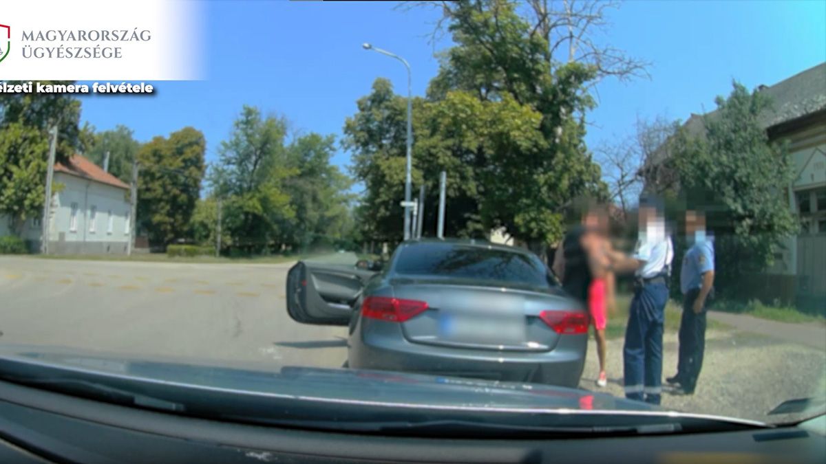Rendőri intézkedés közben úgy haragra gerjedt az utas, hogy lefejelte az intézkedő rendőrt (VIDEÓ)
