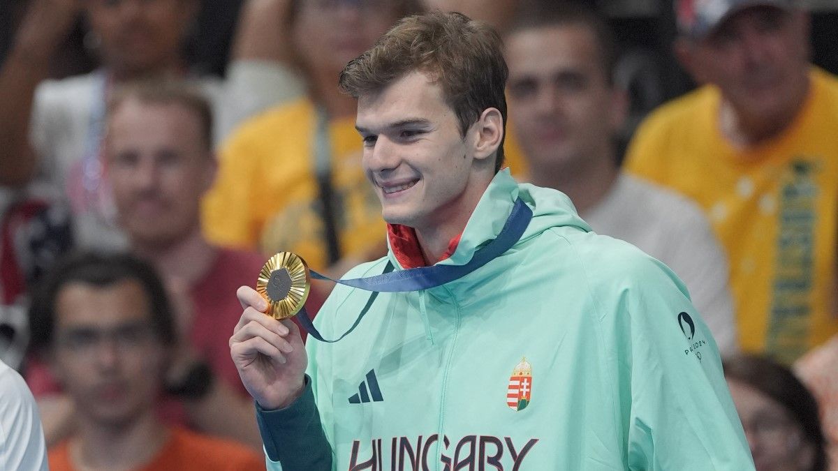 Előkerült egy régi fotó a friss aranyérmes Kós Hubertról – mutatjuk!