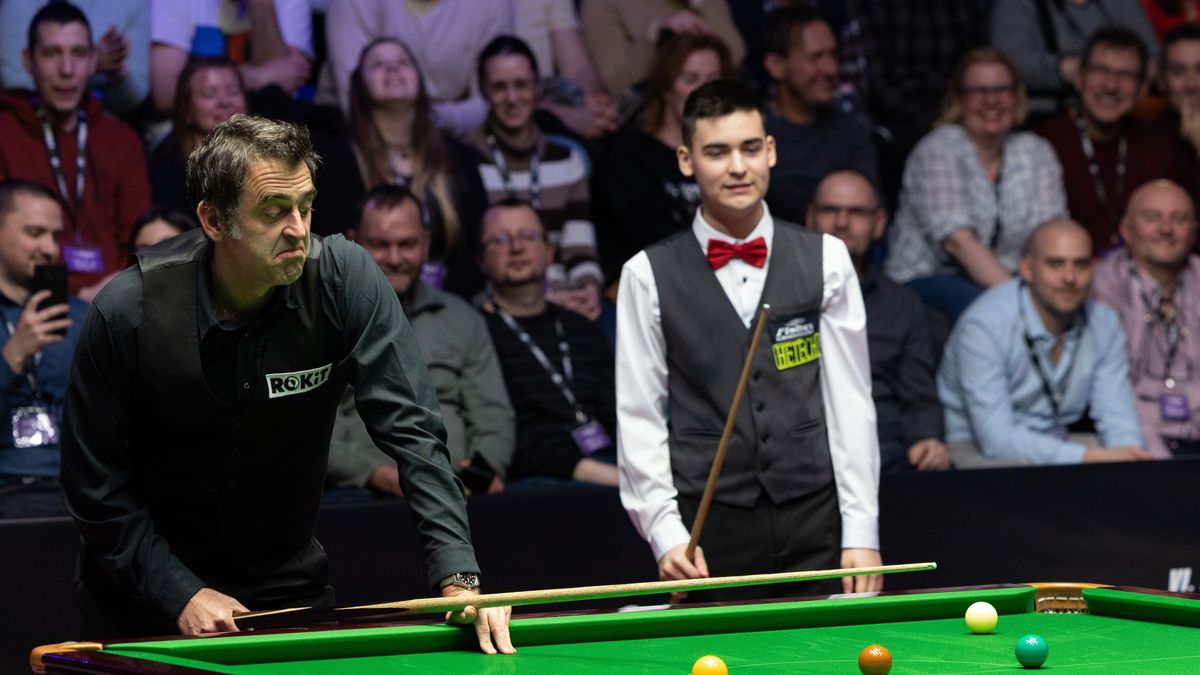 Magyar fiú izzasztotta meg a sznúker legendáját, Ronnie O'Sullivant