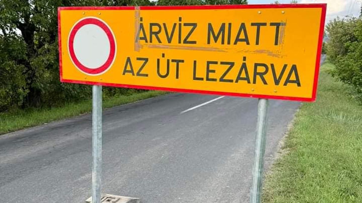 Hivatalos: Kisoroszit elzárta a Duna a külvilágtól