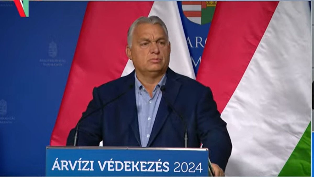 Orbán Viktor: Folytatódik az apadás, már kedden elhagyja a legmagasabb vízszint az országot