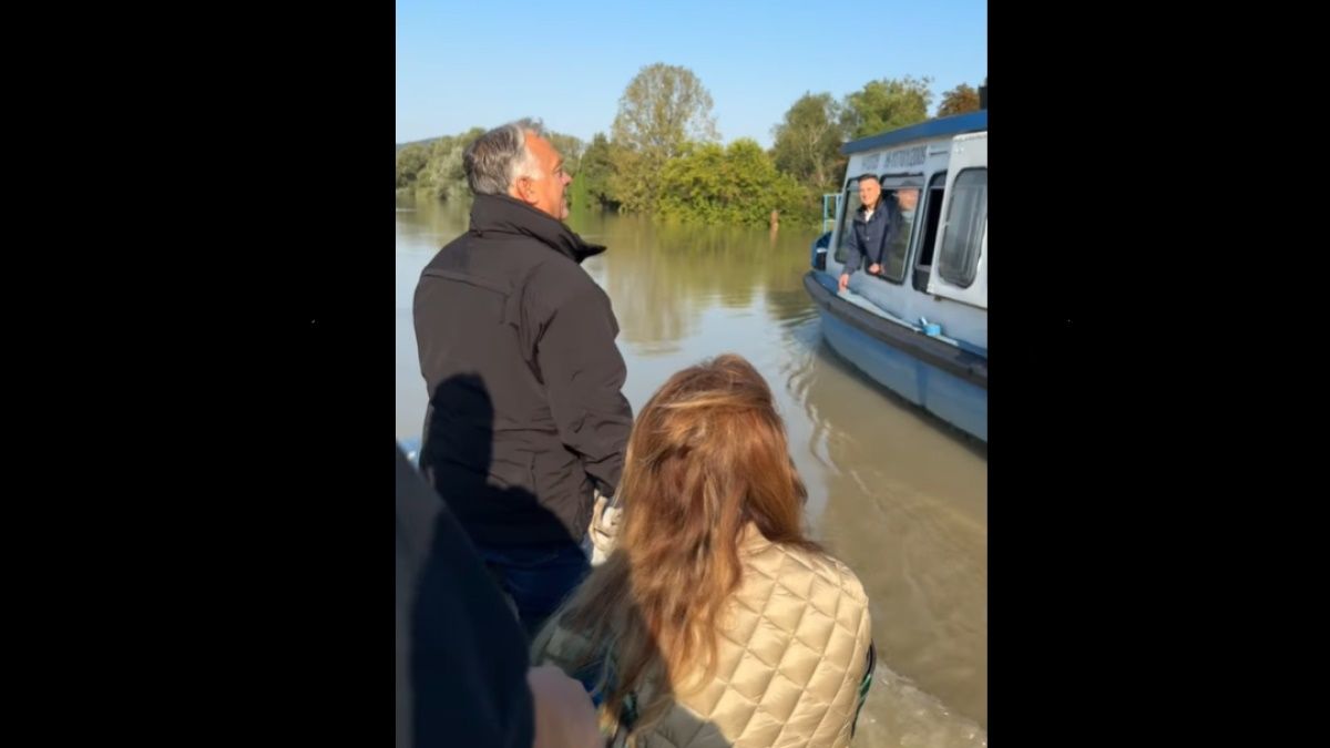 Nem volt más választása: motorcsónakba szállt Orbán Viktor (VIDEÓ)