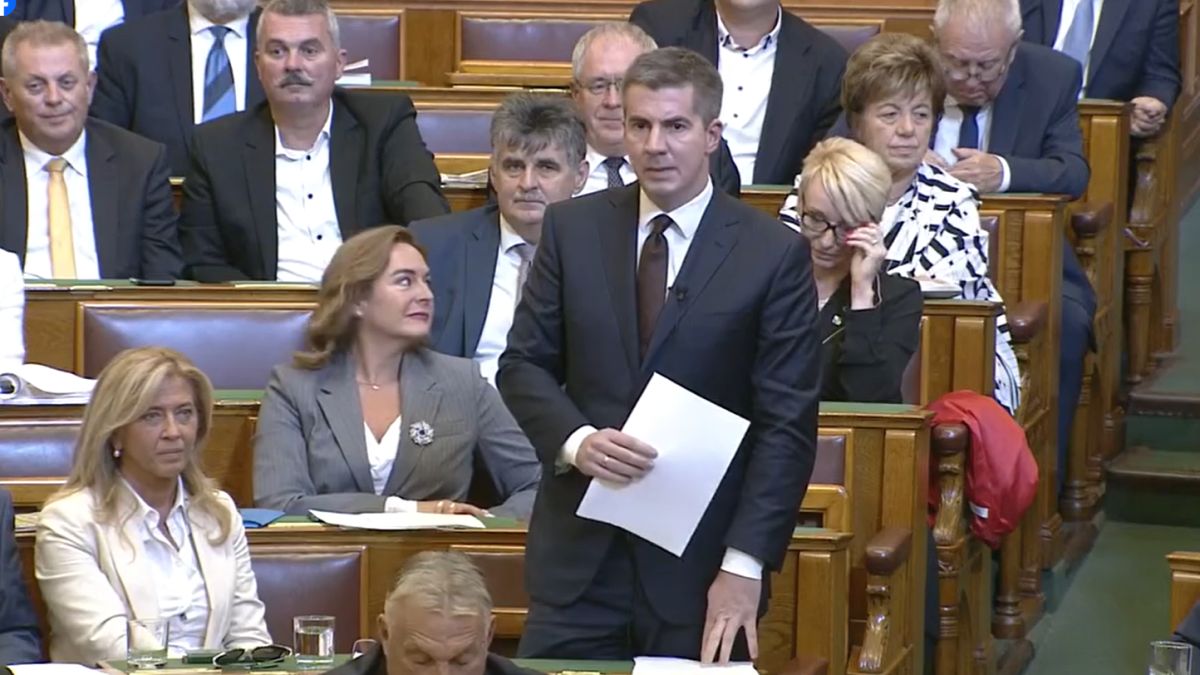 A parlamentből üzentek Magyar Péternek (VIDEÓ)