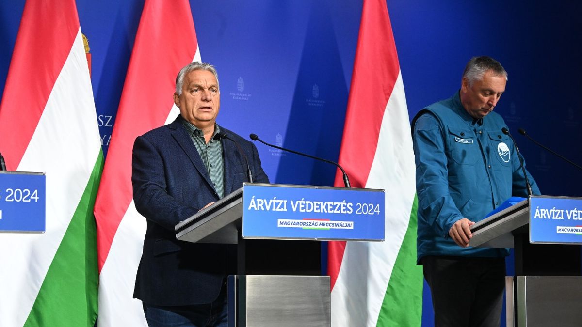 Bejelentette Orbán Viktor: Elértük az árvízi védekezés legkritikusabb szakaszát