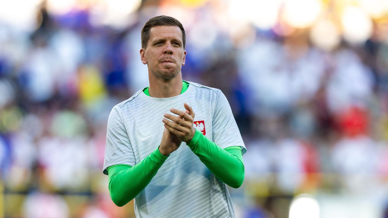 Wojciech Szczesny is greetings  fans after the UEFA Euro 2024 Group D match between France v Poland, at the  BVB Stadion Dortmund in Dortmund, Germany, on June 25, 2024. 