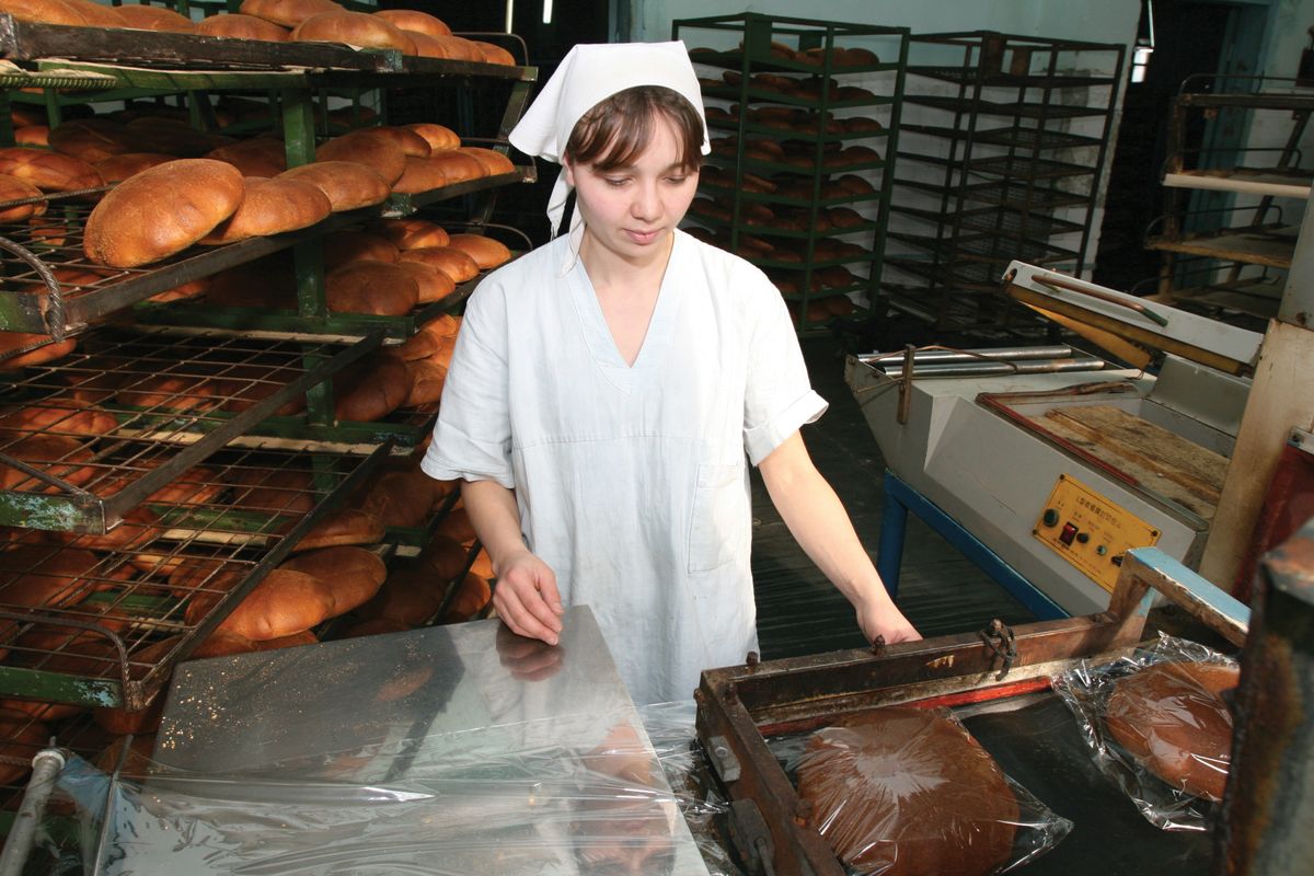 The,Aksai,Bakery,Plant,In,Almaty,Is,One,Of,The