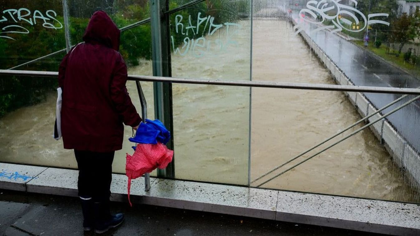 Heavy Rain Sweeps Central Europe