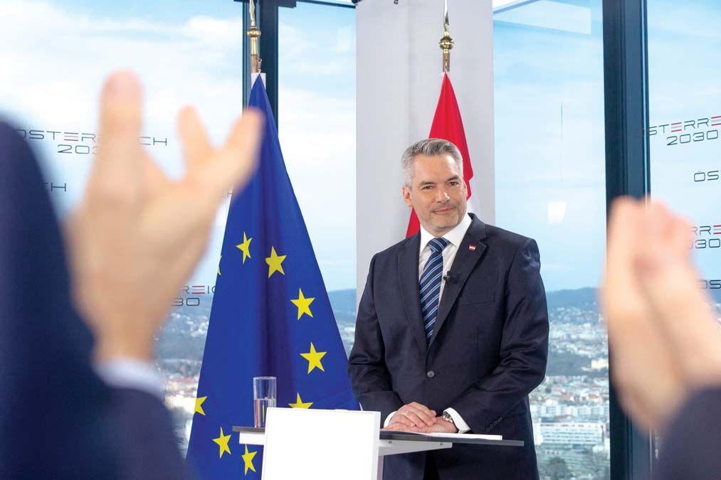 AUSTRIA - POLITIC - CHANCELLOR - NEHAMMER - SPEECH