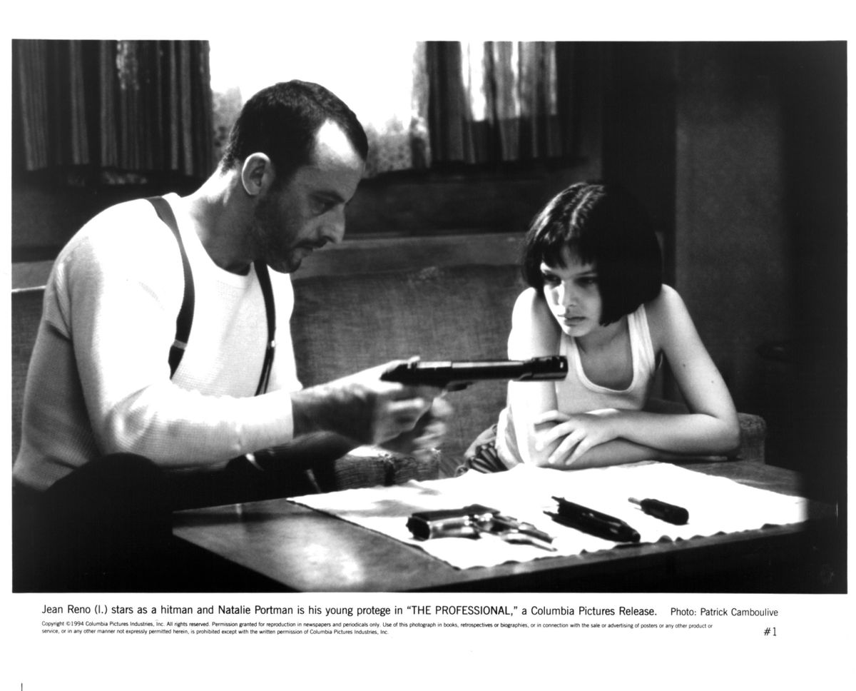 Jean Reno And Natalie Portman In 'Léon: The Professional'